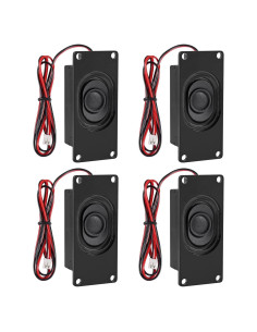 4 Mini Altavoces 3W 8 Ohm JUZITAO para Proyectos Electrónicos
