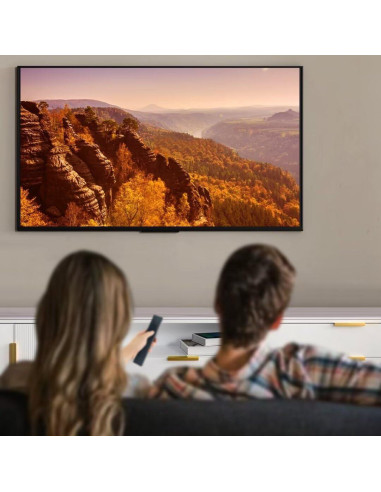 Control Remoto de Voz AULCMEET para TV QLED 4K UHD