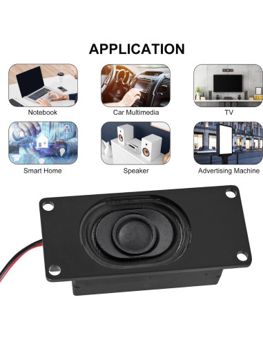 4 Mini Altavoces 3W 8 Ohm JUZITAO para Proyectos Electrónicos