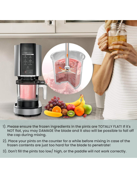 Cuchilla de Reemplazo Ninja Creami NC300 Acero Inoxidable