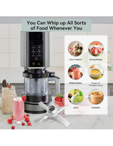 Cuchilla de Reemplazo Ninja Creami NC300 Acero Inoxidable