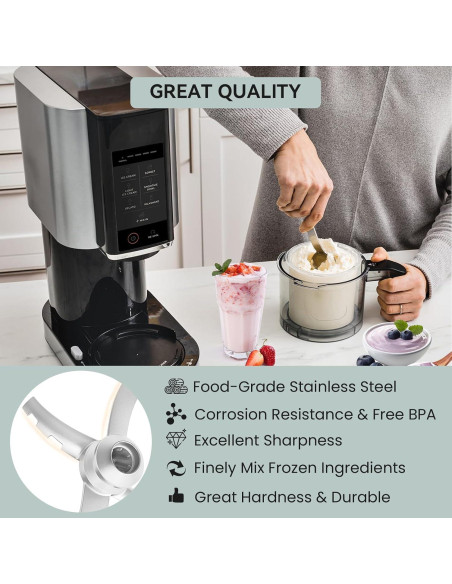 Cuchilla de Reemplazo Ninja Creami NC300 Acero Inoxidable