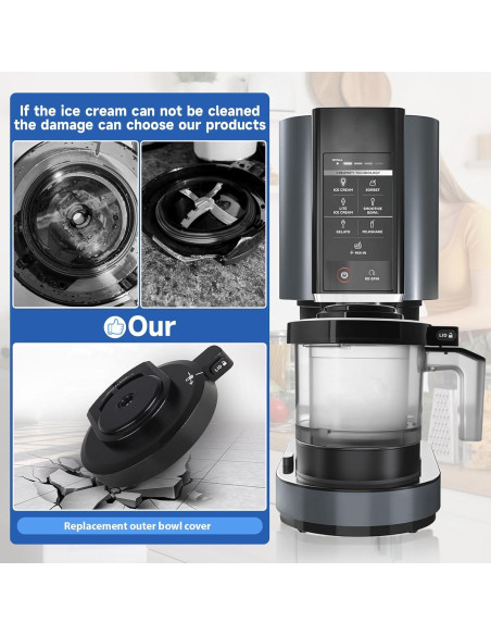 Tapa de Tazón Exterior Psasrm para Máquina de Helados NC301