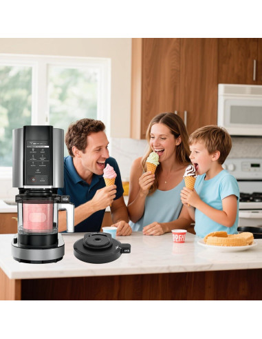 Tapa de Tazón Exterior Ninja NC301 y Paleta Reutilizable