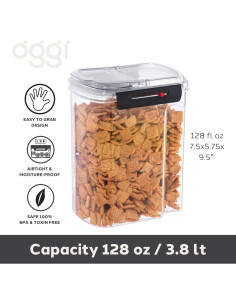 Contenedor de Almacenamiento Oggi Easi Grip 1.8L Hermético 2