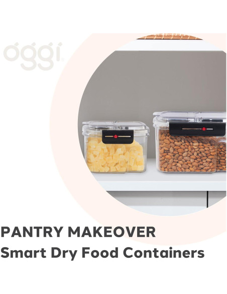 Contenedor de Almacenamiento Oggi Easi Grip 1.8L Hermético