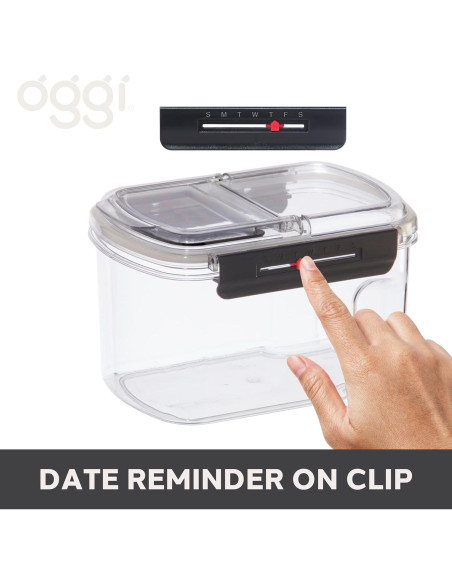 Contenedor de Almacenamiento Oggi Easi Grip 1.8L Hermético