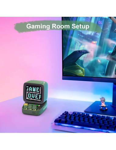 Divoom Ditoo Altavoz LED Bluetooth Retro 10W Verde