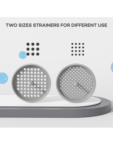 Juego de Embudos de Plástico Pisol con 5 Picos y 2 Coladores
