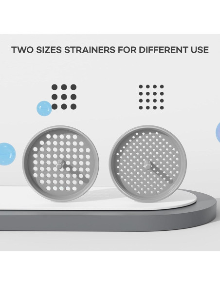 Juego de Embudos de Plástico Pisol con 5 Picos y 2 Coladores
