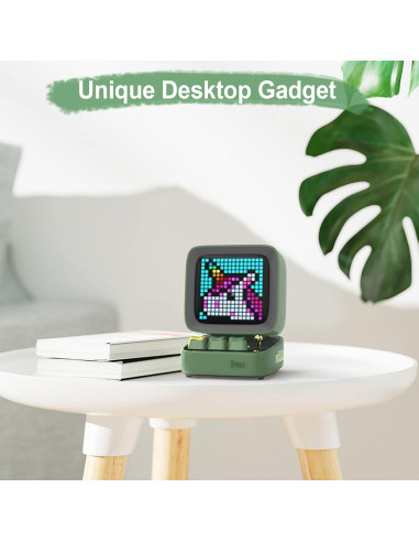 Divoom Ditoo Altavoz LED Bluetooth Retro 10W Verde