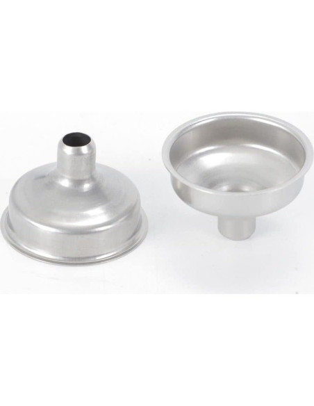 Embudo de Acero Inoxidable Juroicessry - Mini 10,19x8,41cm