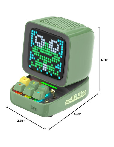 Divoom Ditoo Altavoz LED Bluetooth Retro 10W Verde