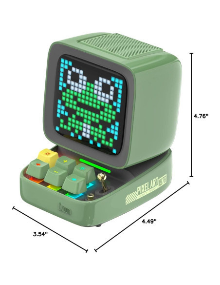 Divoom Ditoo Altavoz LED Bluetooth Retro 10W Verde