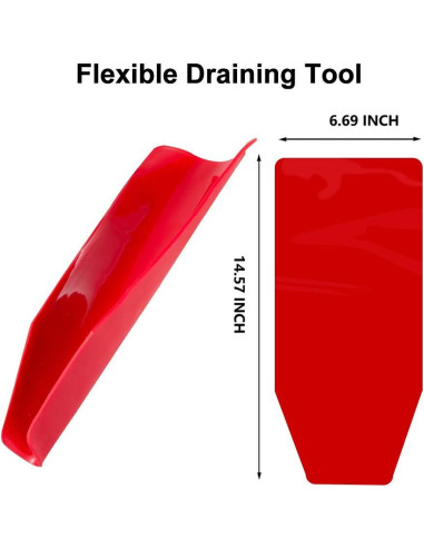 Embudo de Drenaje Flexible Cyantor 37,1 cm Caucho NBR