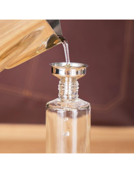 Embudo de Acero Inoxidable Juroicessry - Mini 10,19x8,41cm