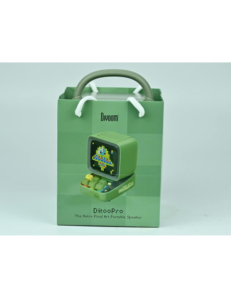 Divoom Ditoo Altavoz LED Bluetooth Retro 10W Verde