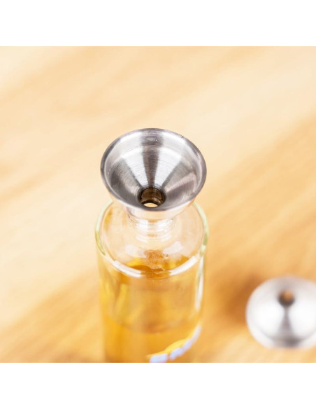 Embudo de Acero Inoxidable Juroicessry - Mini 10,19x8,41cm