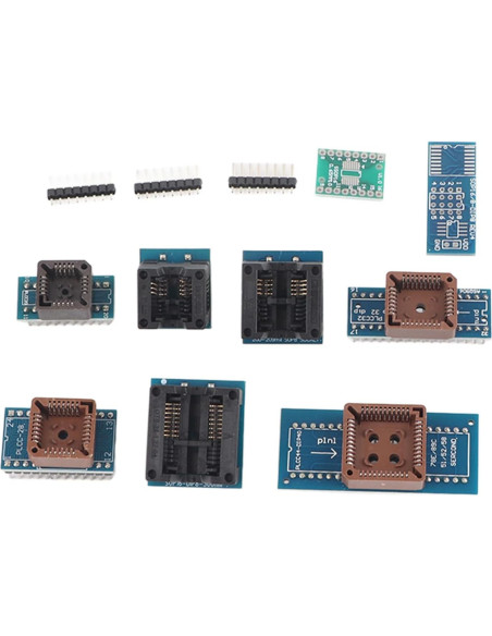 Programador Universal USB YWBL-WH TL866II Plus con 10 Adaptadores