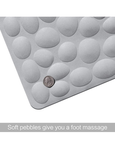 Alfombrilla Antideslizante OTHWAY para Baño 80x40 cm Gris