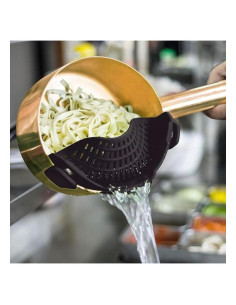 Colador de Silicona Clip On Genérico para Ollas y Sartenes