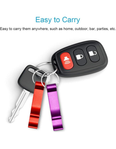 Set 6 Abrebotellas Coloridos Mcyye de Metal Premium