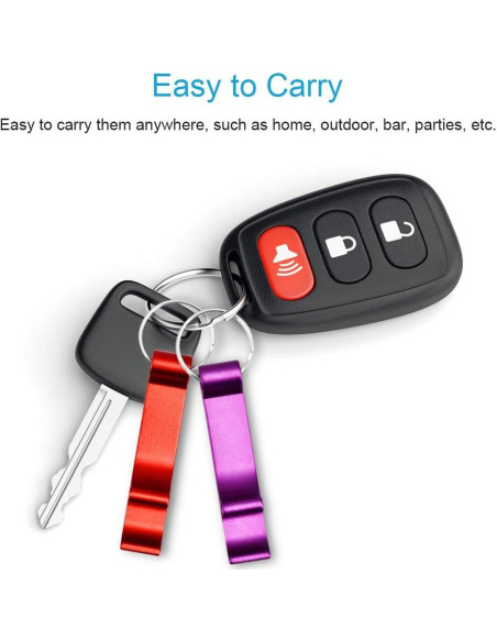 Set 6 Abrebotellas Coloridos Mcyye de Metal Premium