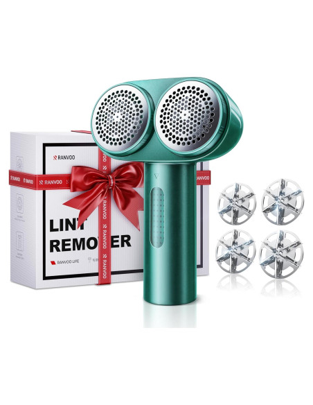 Afeitadora de Tela RANVOO L17302 Eléctrica Recargable Verde