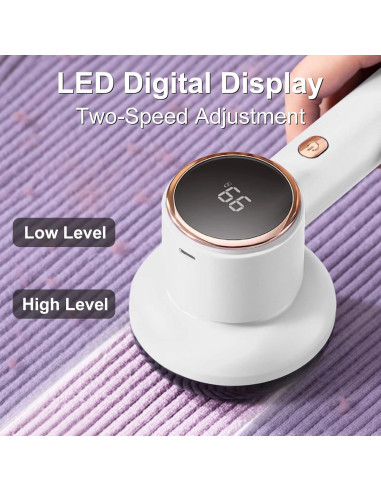 Quitapelusas eléctrico TEKI 6 cuchillas recargable USB