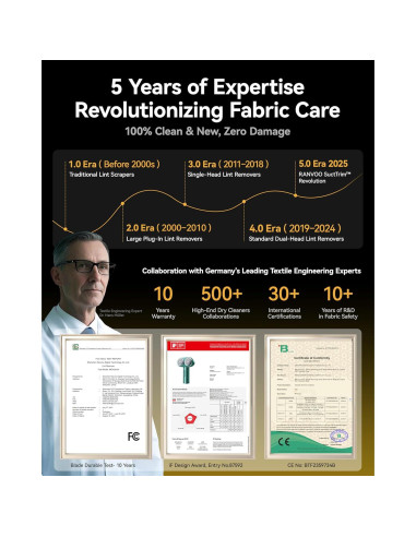 Afeitadora de Tela RANVOO L17302 Eléctrica Recargable Verde