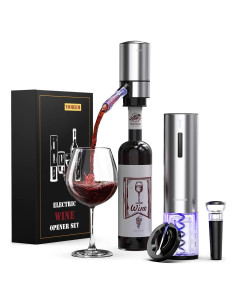 Juego de Vino Eléctrico TOMEEM - Sacacorchos y Accesorios