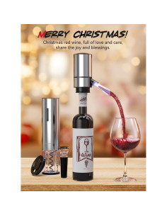 Juego de Vino Eléctrico TOMEEM - Sacacorchos y Accesorios 2