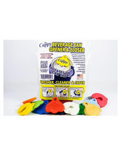Abre y Cierra Latas Cappy - Paquete de 12 Colores