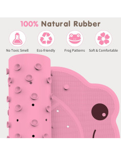 Alfombra de Baño Antideslizante Joycano Rosa 76x46cm 2