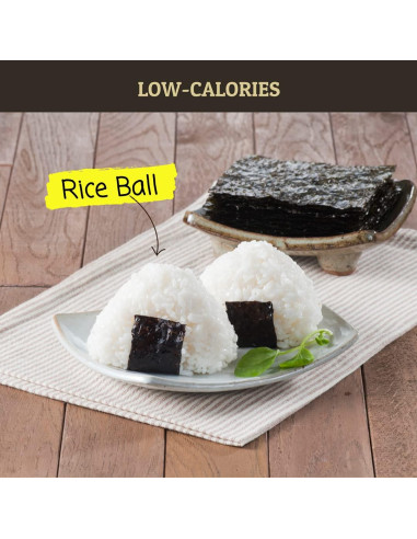 Alga Marina Tostada Daechun 50 Hojas Veganas y Sin Gluten