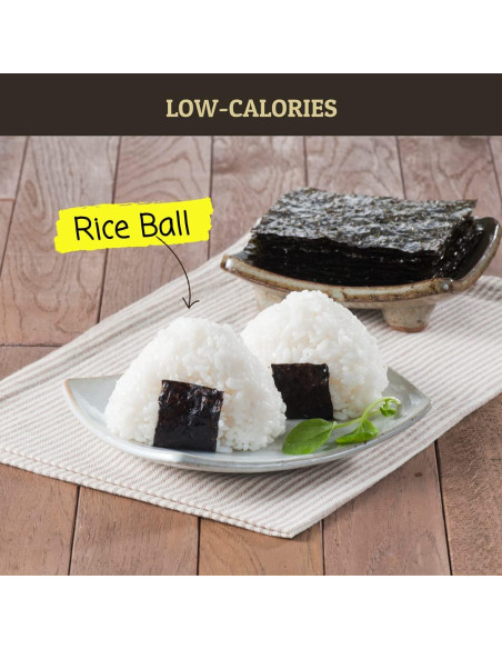 Alga Marina Tostada Daechun 50 Hojas Veganas y Sin Gluten