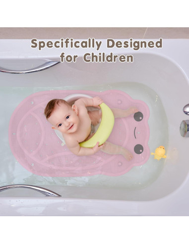 Alfombra de Baño Antideslizante Joycano Rosa 76x46cm