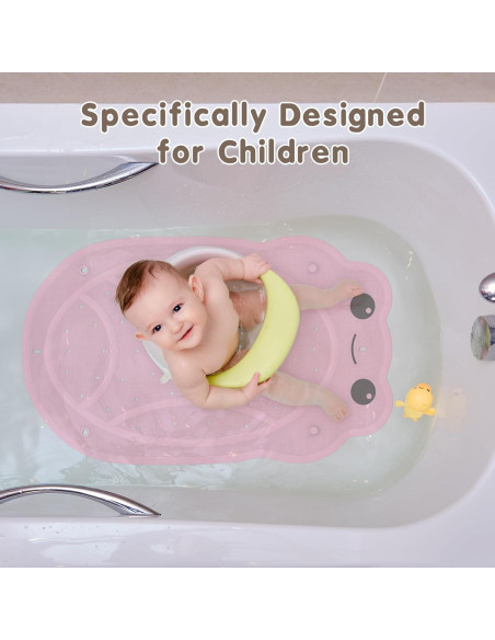 Alfombra de Baño Antideslizante Joycano Rosa 76x46cm