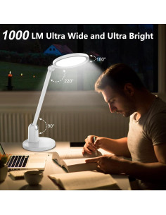 Lámpara de Escritorio LED Kitloo DS808 1000LM Regulable 3000K-6000K 2