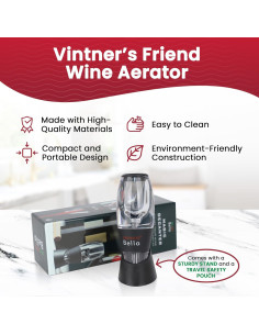 Aerador de Vino Pronto Bella Amigo del Vinicultor 447g 2