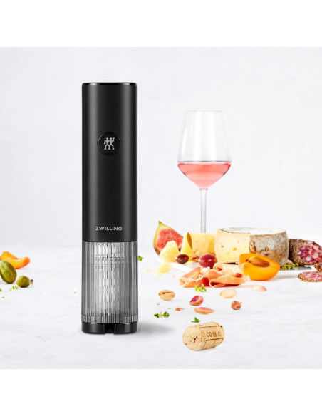Abridor de Botellas de Vino Eléctrico ZWILLING 326g Negro