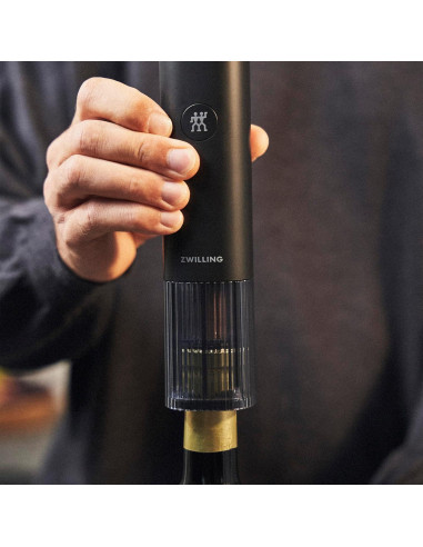 Abridor de Botellas de Vino Eléctrico ZWILLING 326g Negro