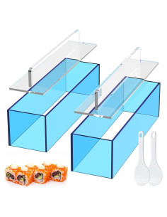 Kit de Hacer Sushi Baderke 2 Moldes y 2 Cucharas 20.7x5 cm
