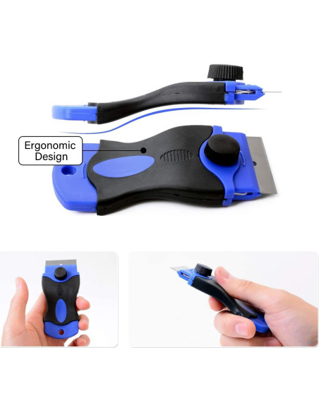 Raspador de Cuchillas SRTXJUZD con 30 Cuchillas de Acero Inoxidable