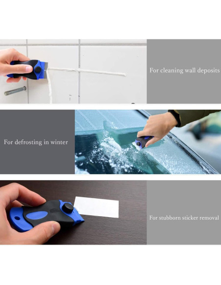 Raspador de Cuchillas SRTXJUZD con 30 Cuchillas de Acero Inoxidable