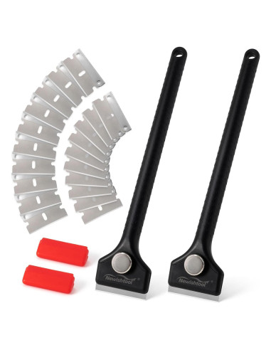 Kit de Herramientas Raspador Newishtool 2 Piezas + 20 Cuchillas