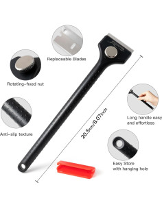 Kit de Herramientas Raspador Newishtool 2 Piezas + 20 Cuchillas 2