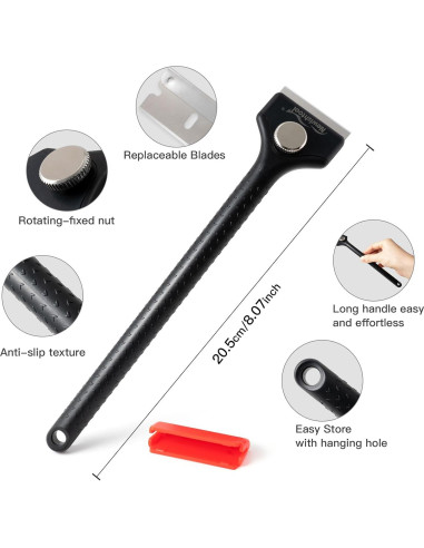 Kit de Herramientas Raspador Newishtool 2 Piezas + 20 Cuchillas