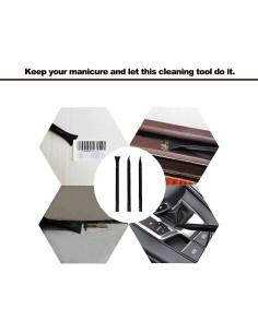 Raspador plástico Tpyx 3 piezas multiusos 15,24 cm 2