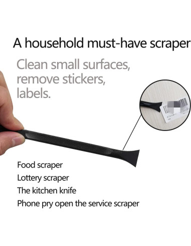 Raspador plástico Tpyx 3 piezas multiusos 15,24 cm